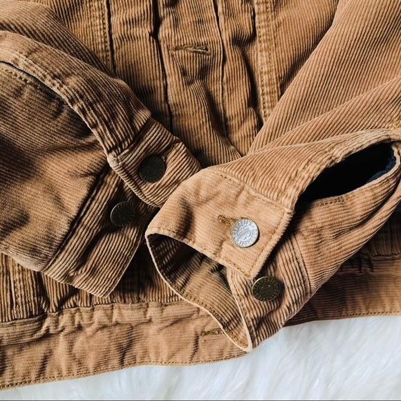 SOLD Carhartt Sherpa Corduroy Southold Jacket med - Picture 7 of 9